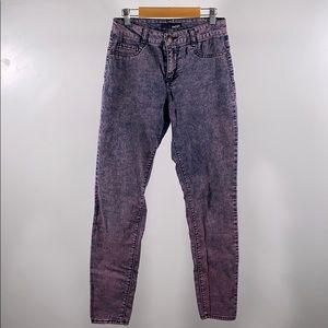 Pink Acid wash Refuge skinny jeans